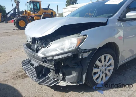 2016 Nissan Sentra S из США, поврежденный, VIN 3N1AB7AP4GY336496